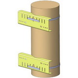Ventev VN170480 Kit to mount LinkUPS enclosure to Utility Pole