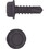 Uneeda Bolt 78014-1000 Hex washer head TEK screw #10x3/4" Black/1000 pack, Price/1000/Pack