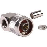RF Industries RFN-1009-X-04 Right Angle N Male Crimp-RG8X, LMR240