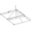 Rohn Products JRM23855HC 120"x 2 3/8"  Non-Penetrating Roof Mount, Price/1 EACH