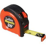 Lufkin L725MAG Tape Measure, 25'  long, 1in wide, Orange Case