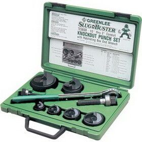 Greenlee 7238SB Slug-Buster Knockout Punch Kit 1/2"- 2"