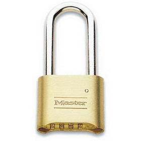 Master Lock 175LH Lock, resetable, 4-Digit Combo Padlock 2-1/4"shackle