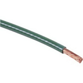 Wireless Solutions 6-19G Ground Wire, #6 AWG 19-Strand (green)