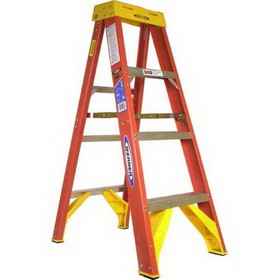 Wireless Solutions 6204 4' Step Ladder 300lb capacity