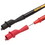 Fluke AC175 Slide-on alligator clips (red, black), Price/1/Pair