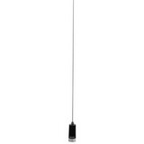 PCTEL MLB4000 40 - 47 MHz Unity Gain Base Loaded 1/4 Wave Antenna in Black, No Spring