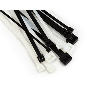 3M CT15BK120-D 15" Black 120 LB Cable Tie - 500 pcs/bag (06277)
