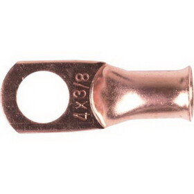 Haines Enterprises 1OF327833 Copper lug,4 gauge, 3/8" Stud