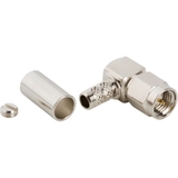 Amphenol RF 901-9880-RFX RF Connector, SMA Right Angle Crimp Plug