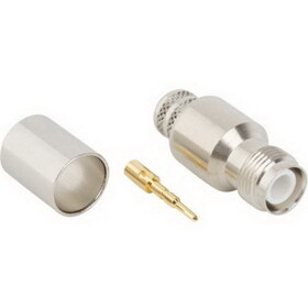 Amphenol RF 122392RP RF Connector, TNC Straight Crimp Jack