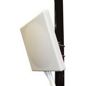 Ventev M6060060P23D3620 2.4 - 5 GHz 6 dBi Wi-Fi Directional Antenna with 4 RPSMA Male Connectors