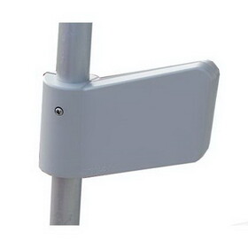 Ventev TW-HE-06042-6R 2.4 - 5 GHz 6 dBi Wi-Fi Right Facing Handrail Antenna with 4 RPSMA Male in Grey