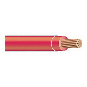 Bizline (Multiple) THHN-2-RED-19STR 2AWG 19 Stranded Red Insulated Wire