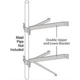 Rohn Products WM12D Double Extended Wall Mount Assembly