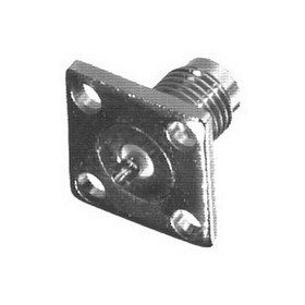 RF Industries RSA-3271 SMA Female 4-Hole Panel Mount, Solder