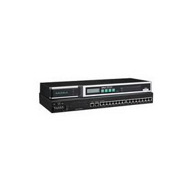 Moxa Americas NPort 6650-16-48V 16-port RS-232/422/485 to Ethernet secure server