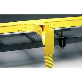 CommScope FGS-KDH2-C Yellow Extended Downspout w/ 2' Tube and Cover