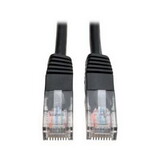 Tripp Lite N002-004-BK Cat5e 350MHz Patch Cable (RJ45 M/M) - Black, 4'