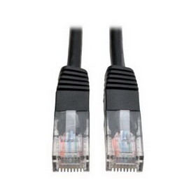 Tripp Lite N002-004-BK Cat5e 350MHz Patch Cable (RJ45 M/M) - Black, 4'