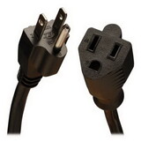 Tripp Lite P024-006 6' HD Power Ext Cord, 15A, #14 5-15P - 5-15R