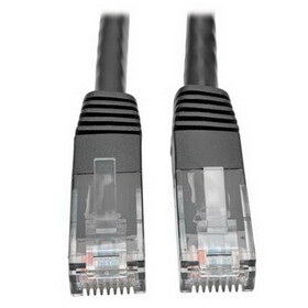 Tripp Lite N200-005-BK 5' Cat6 Gigabit Patch Cable (RJ45 M/M), Black