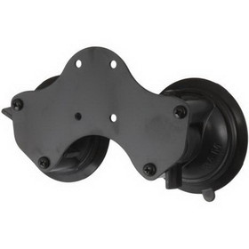 RAM Mounts RAM-B-189BU RAM 2x Suction Cup Base w/ Unvsl AMPs Hole Pattern