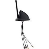 Laird External Antennas FHQ69273CD-518VC4 Phantom Fin Roof Ant: GPS, LTE, WiFi, UHF 380-430