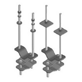 Sinclair Technologies CLAMP017A Pipe-Wood Pole Clamp