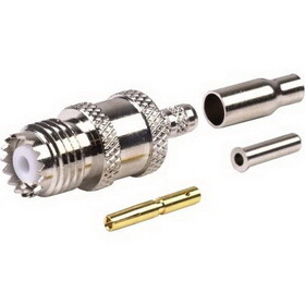 RF Industries RFU-601-3 MiniUHF Fem Crimp/ RG174U
