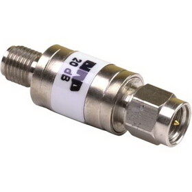 Bird Technologies 2-A-MFA-20 2 W 20 dB DC - 4 GHz Attenuator with SMA Male - SMA Female Connectors