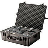 Pelican 1600 BLACK Equipment Case21-3/4