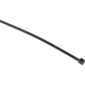 HellermannTyton T40R-B100 Cable Tie, 8-1/2 x 3/16 in , Black 40 lb