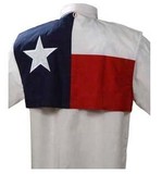Tiger Hill Texas Flag Short Sleeve Fishing Shirt