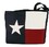 Tiger Hill Texas Flag Tote Bag W/ Lone Star Applique, Red/White/Navy-Blue