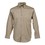 Tiger Hill Men's Long Sleeve 100% Cotton Premium Peach Twill Shirt