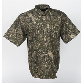 Tiger Hill Men's Camouflage Twill Short Sleeve Shirt