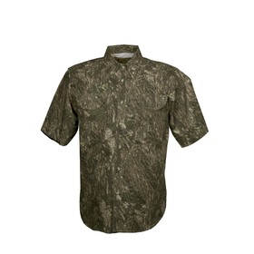 Tiger Hill Men's Camouflage Short Sleeve Fishing Shirt