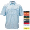 Tiger Hill Men's Pescador Polyester Short Sleeve Fishing Shirt