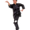 Tiger Claw All Black Kung Fu Uniform