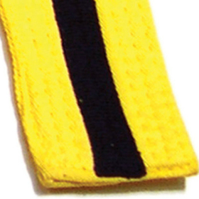 Tiger Claw Color Belt with Black Stripe