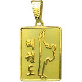 Tiger Claw TaeKwonDo Gold Necklace