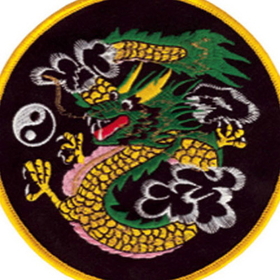 Tiger Claw Color Dragon Patch (4 1/2")