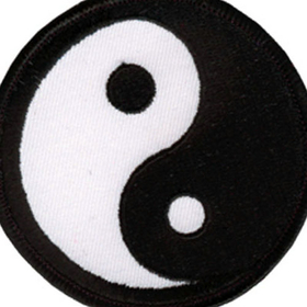 Tiger Claw Yin Yang Patch (3")