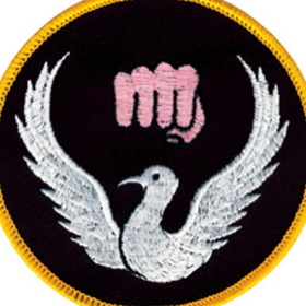 Tiger Claw Karate Dove Patch (3 1/2")