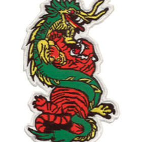 Tiger Claw Tiger and Dragon Patch