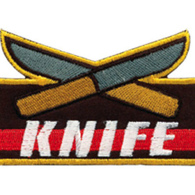 Tiger Claw Knife Achievement Patch