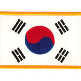 Tiger Claw Korean Flag Patch (3 1/2