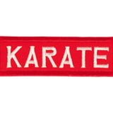 Tiger Claw Karate Rectangular Patch (3