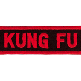Tiger Claw Kung Fu Rectangular Patch (3")